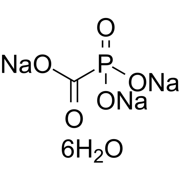 Foscarnet trisodium hexahydrate (Trisodium phosphonoformate hexahydrate; Phosphonoformic acid trisod
